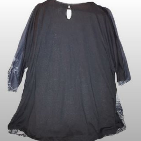Embellished CATHERINES 4X 5X paisely knit Tunic - Picture 2 of 6